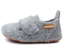 Bisgaard gray slippers with velcro